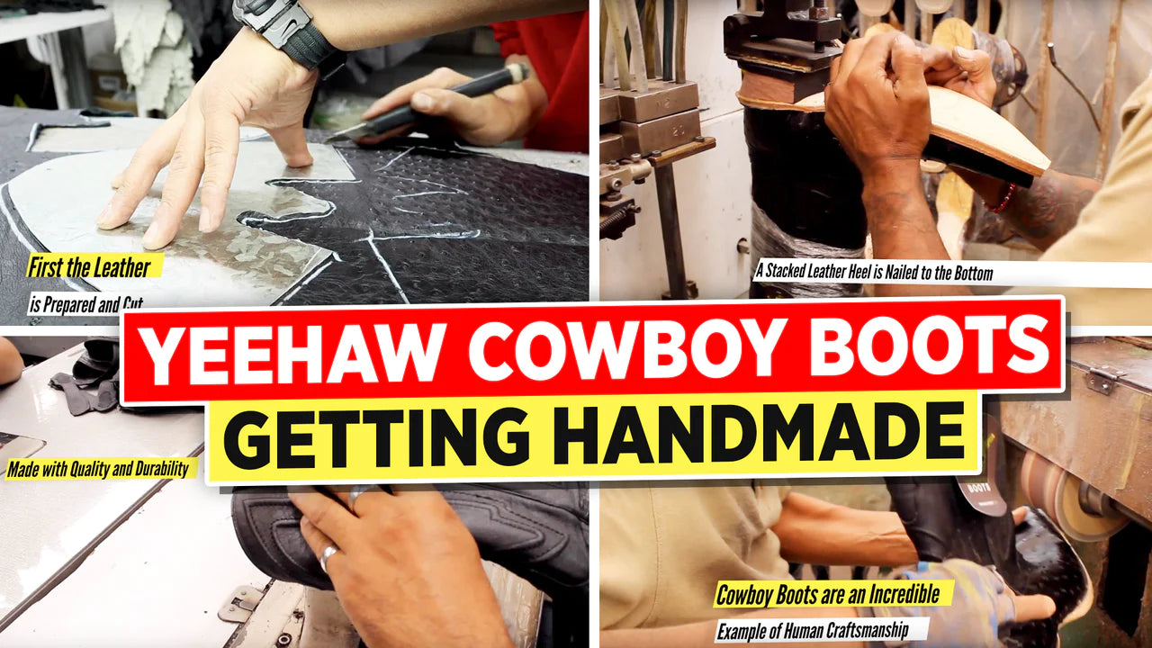 Handmade with Heart and Heritage: The Art of Crafting Cowboy Boots