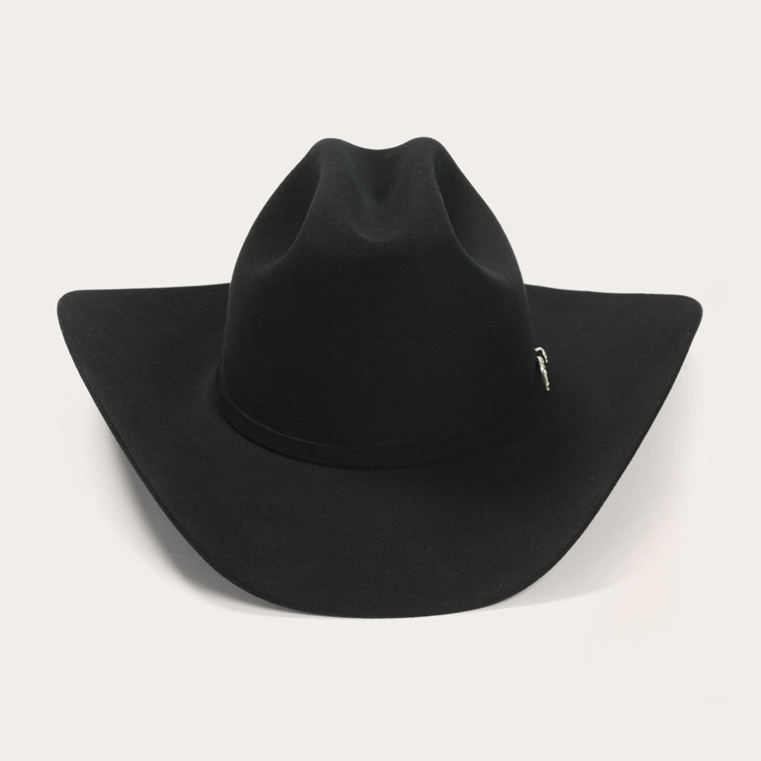 30x Stetson El Patron Beaver Felt Cowboy Hat Black