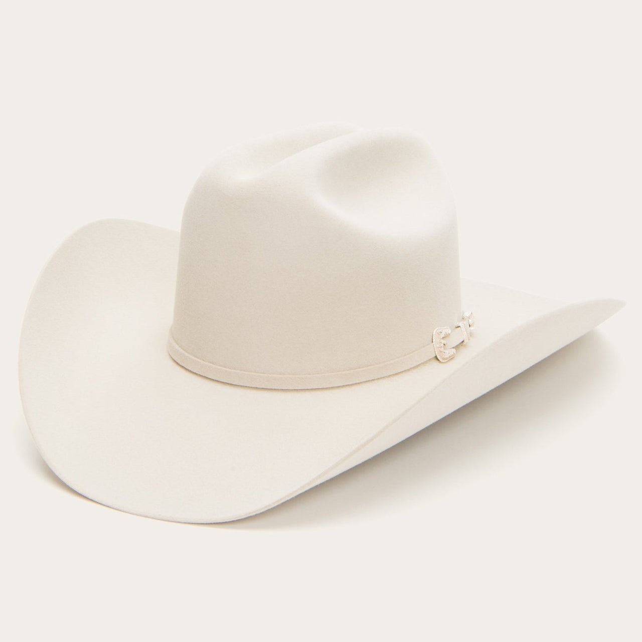 6x Stetson Skyline Fur Felt Cowboy Hat Silver Belly