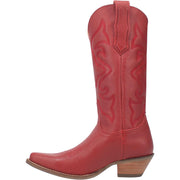 Women's Dingo Out West Leather Boots Red - yeehawcowboy