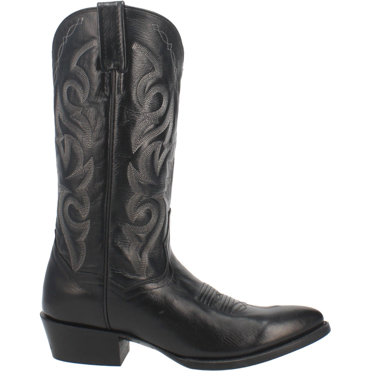 Men‚Äôs Dan Post Milwaukee Genuine Leather Handmade Cowboy Boots Black - yeehawcowboy