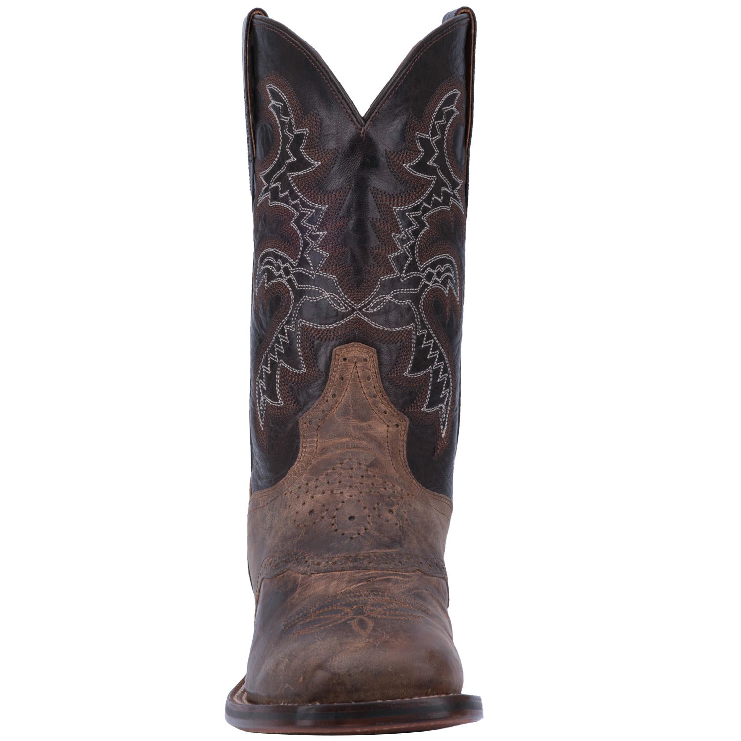 Men‚Äôs Dan Post Franklin Genuine Leather Cowboy Certified Boots Brown - yeehawcowboy