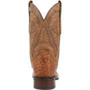 Men's Dan Post Alamosa Full Quill Cowboy Certified Boots Tan - yeehawcowboy