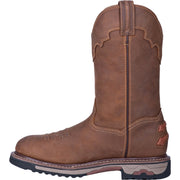 Men's Dan Post Journeyman Work Boots Soft Toe Waterproof Brown - yeehawcowboy