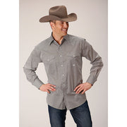 Men's Roper Climbing Diamond Snap Front Western Shirt - Green - yeehawcowboy