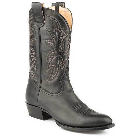 Men‚Äôs Roper Score Special Concealed Carry Boots Handcrafted Black - yeehawcowboy