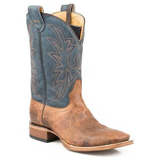 Men‚Äôs Roper Pierce Concealed Carry Boots Handcrafted Tan - yeehawcowboy