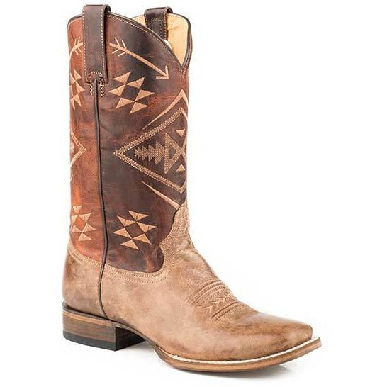 Women‚Äôs Roper Ruby Square Toe  Boots Handcrafted - yeehawcowboy