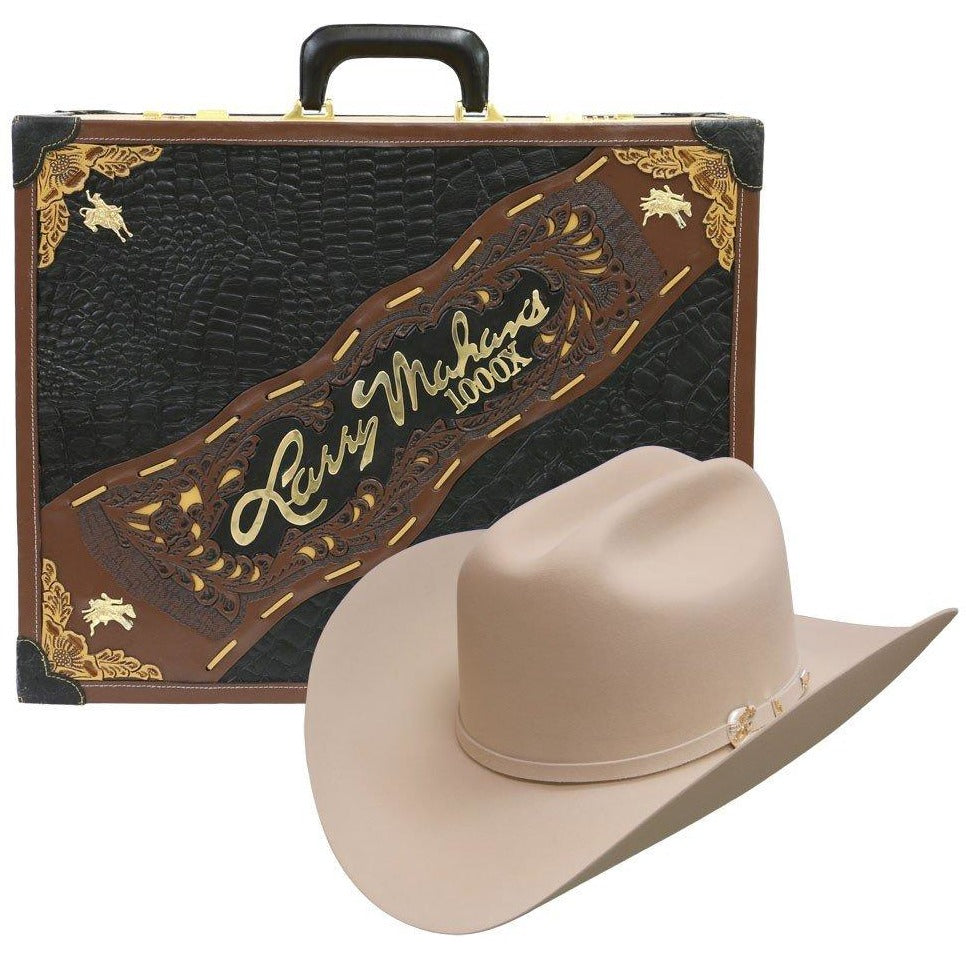1000x Larry Mahan Imperial Hat Genuine Mink Silver Belly - yeehawcowboy
