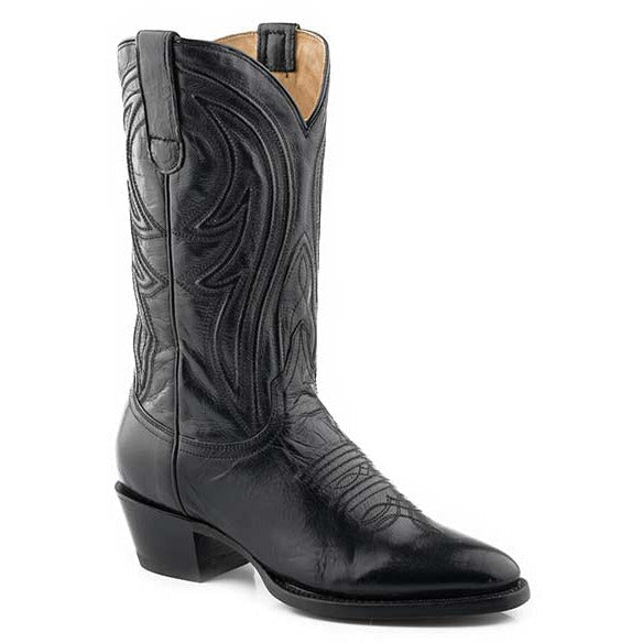 Women's Stetson Nora Boots Handcrafted Black - yeehawcowboy