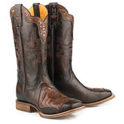 Men's Tin Haul 4 Kings Boots With Gambling Legend Sole Handcrafted Black - yeehawcowboy