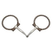 Tough1 Offset Dee With Dots Snaffle- 4" - yeehawcowboy