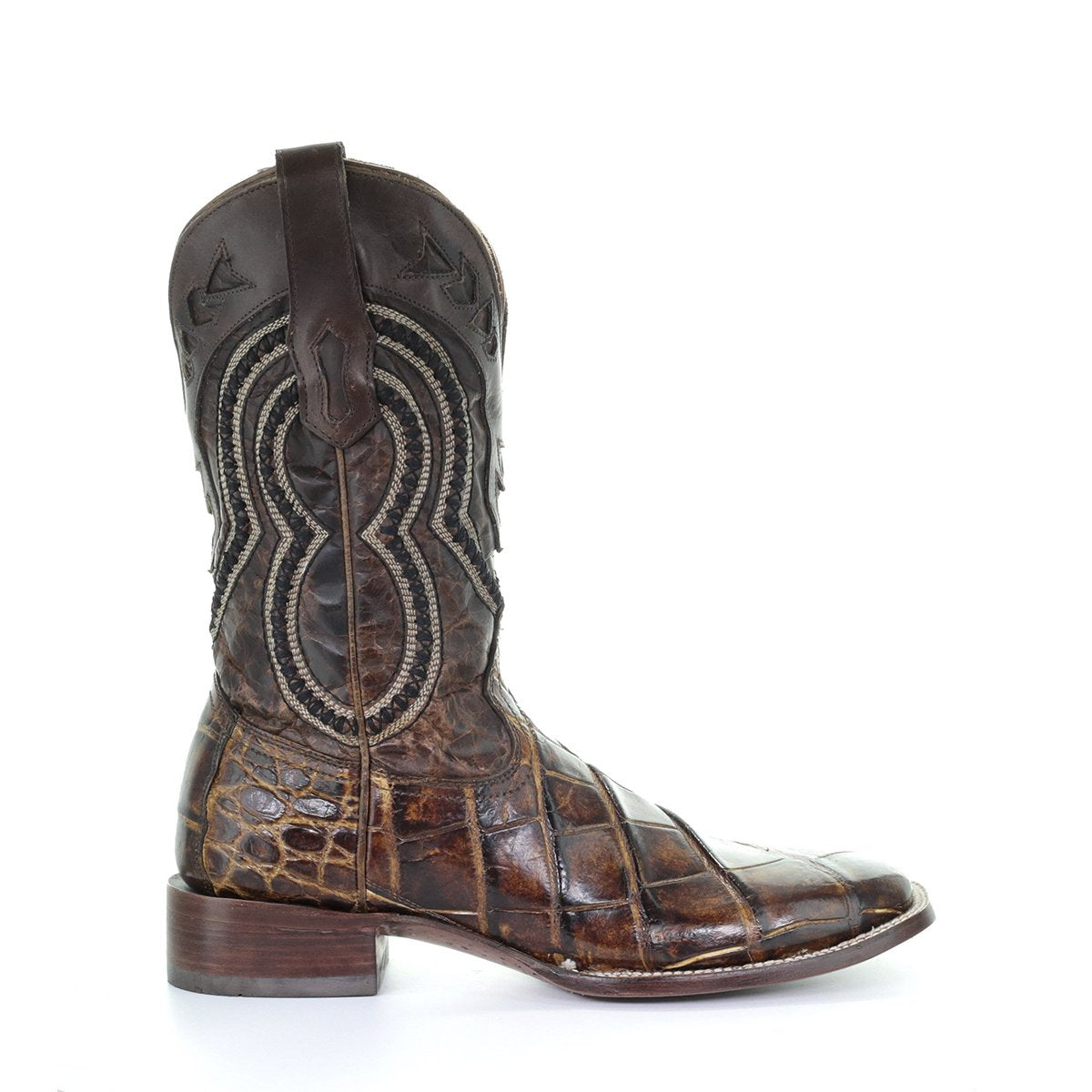 Men‚Äôs Corral Alligator Exotic Boots Handcrafted Brown - yeehawcowboy