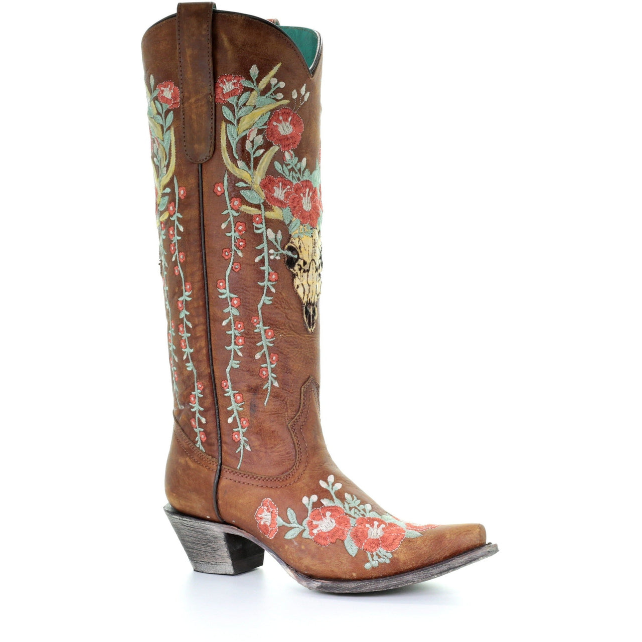 Women‚Äôs Corral Juliet Boots Handcrafted Tan - yeehawcowboy