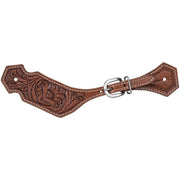 Silver Royal Maverick Spur Strap - yeehawcowboy