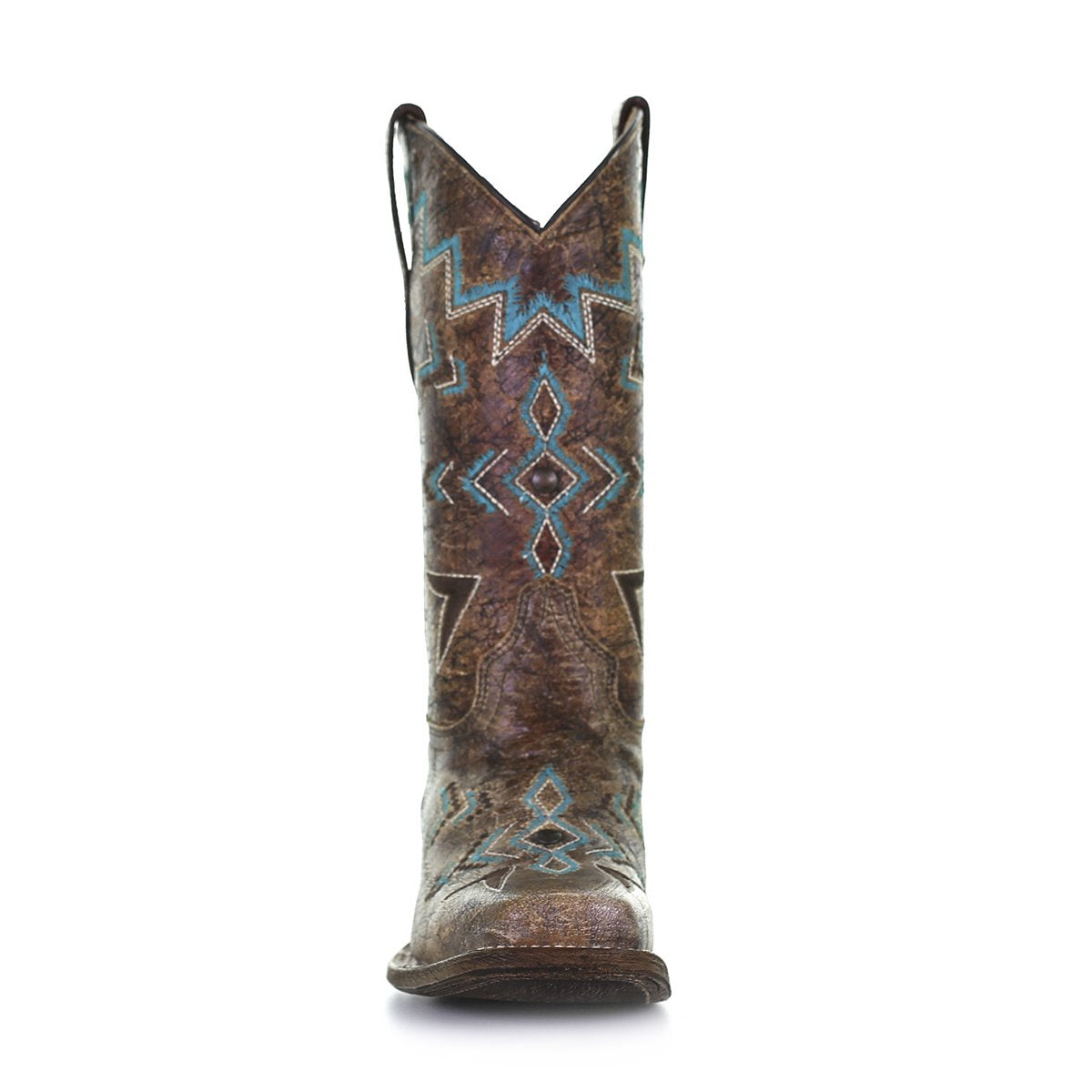 Kids Corral Western Boots Handcrafted Bronze - yeehawcowboy