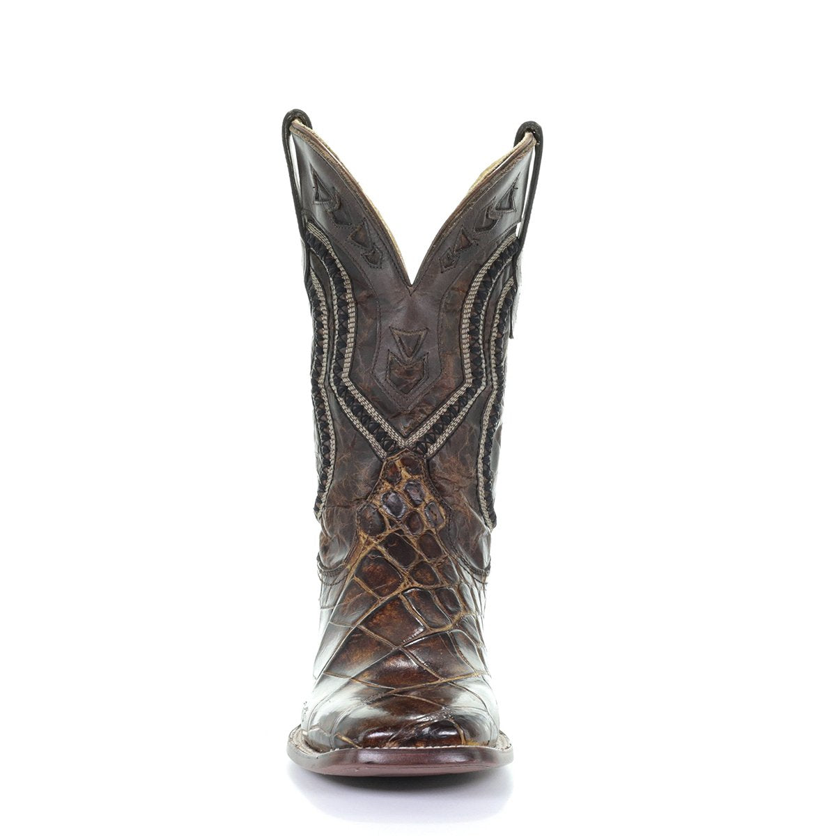 Men‚Äôs Corral Alligator Exotic Boots Handcrafted Brown - yeehawcowboy