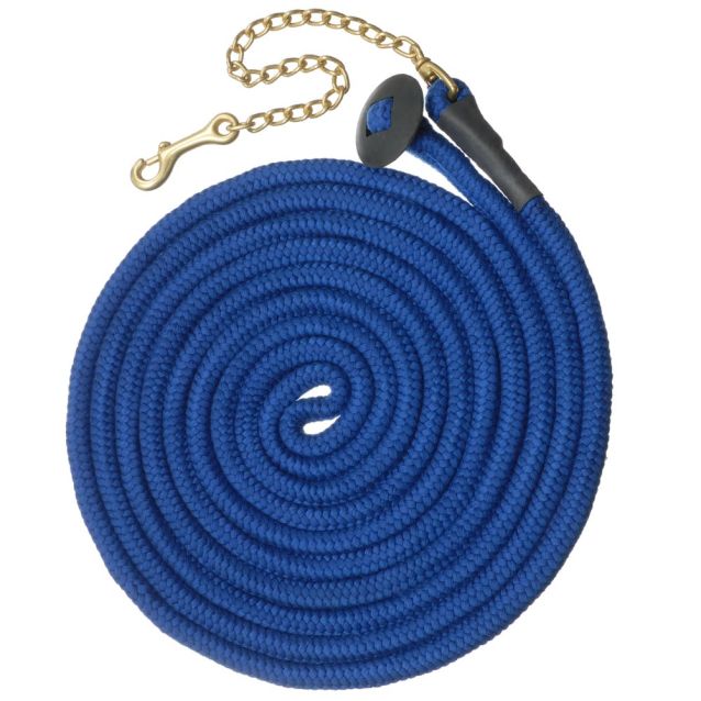 Tough1 Rolled Cotton Lunge Line With Chain - yeehawcowboy