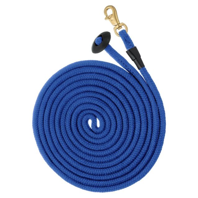 Tough1 Rolled Cotton Lunge Line With Solid Brass Snap - yeehawcowboy