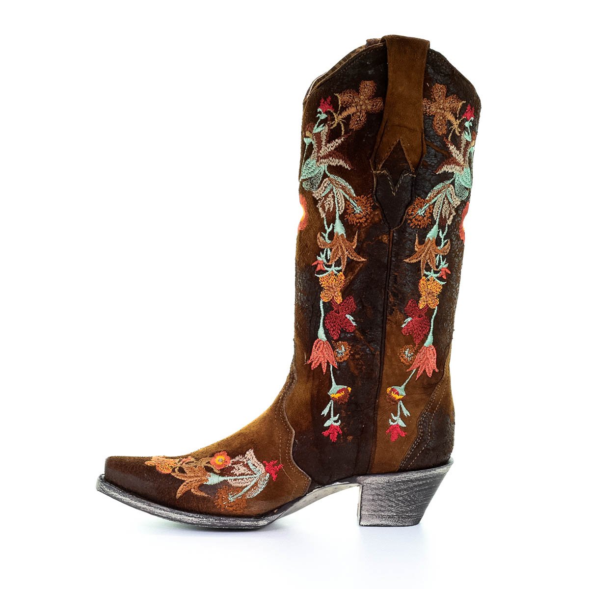 Women‚Äôs Corral Western Boots Handcrafted Chocolate - yeehawcowboy