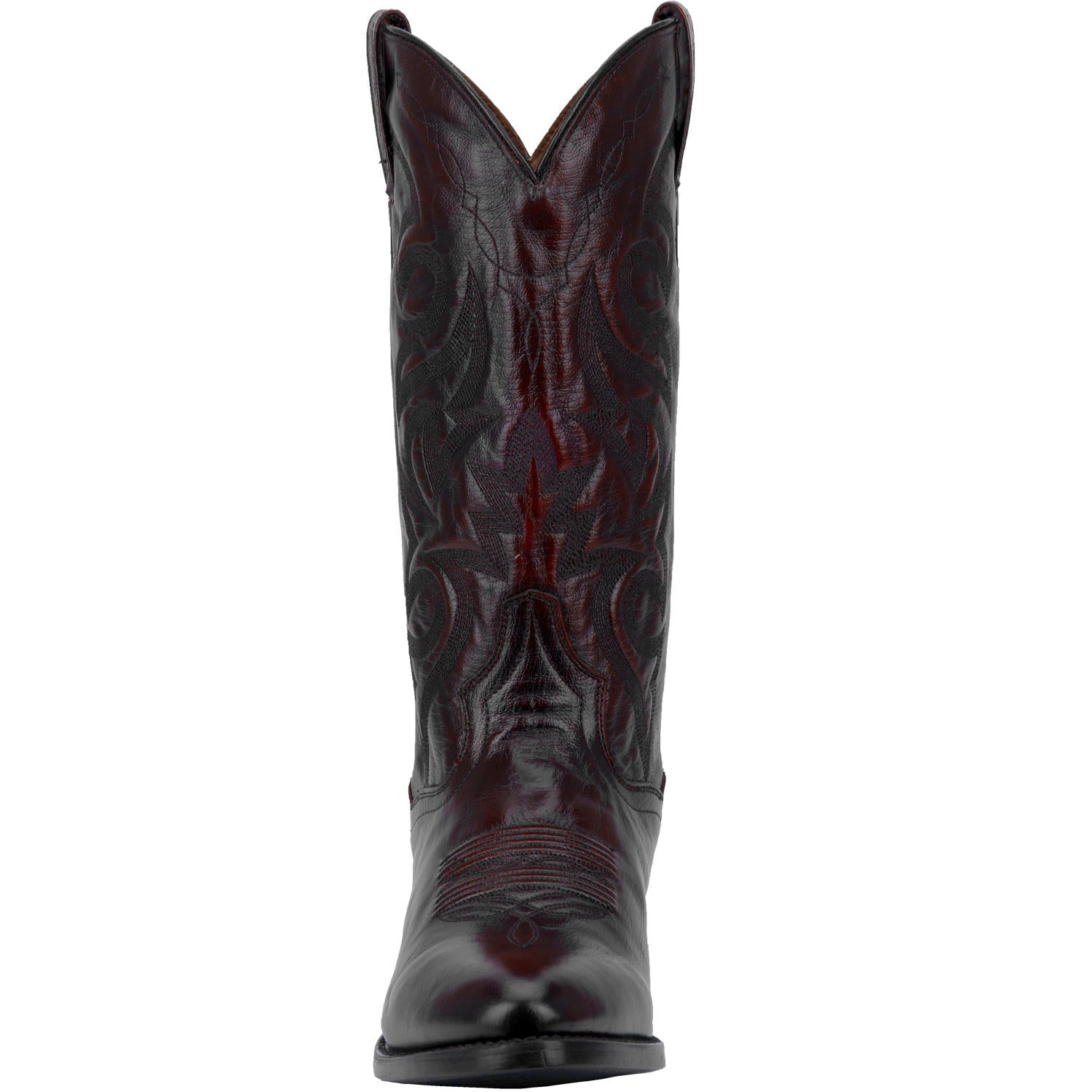 Men‚Äôs Dan Post Milwaukee Genuine Leather Handmade Cowboy Boots Black cherry - yeehawcowboy