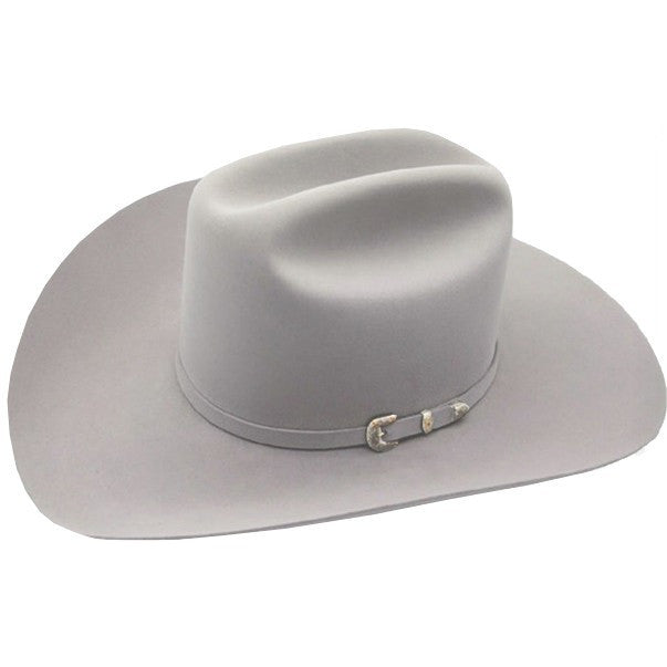 6x Stetson Adelante Fur Felt Cowboy Hat Mist Gray - yeehawcowboy