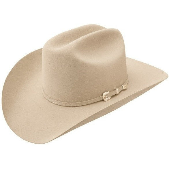 6x Stetson Adelante Fur Felt Cowboy Hat Silver Belly - yeehawcowboy