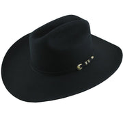 6x Stetson El Camino Fur Felt Cowboy Hat Black - yeehawcowboy