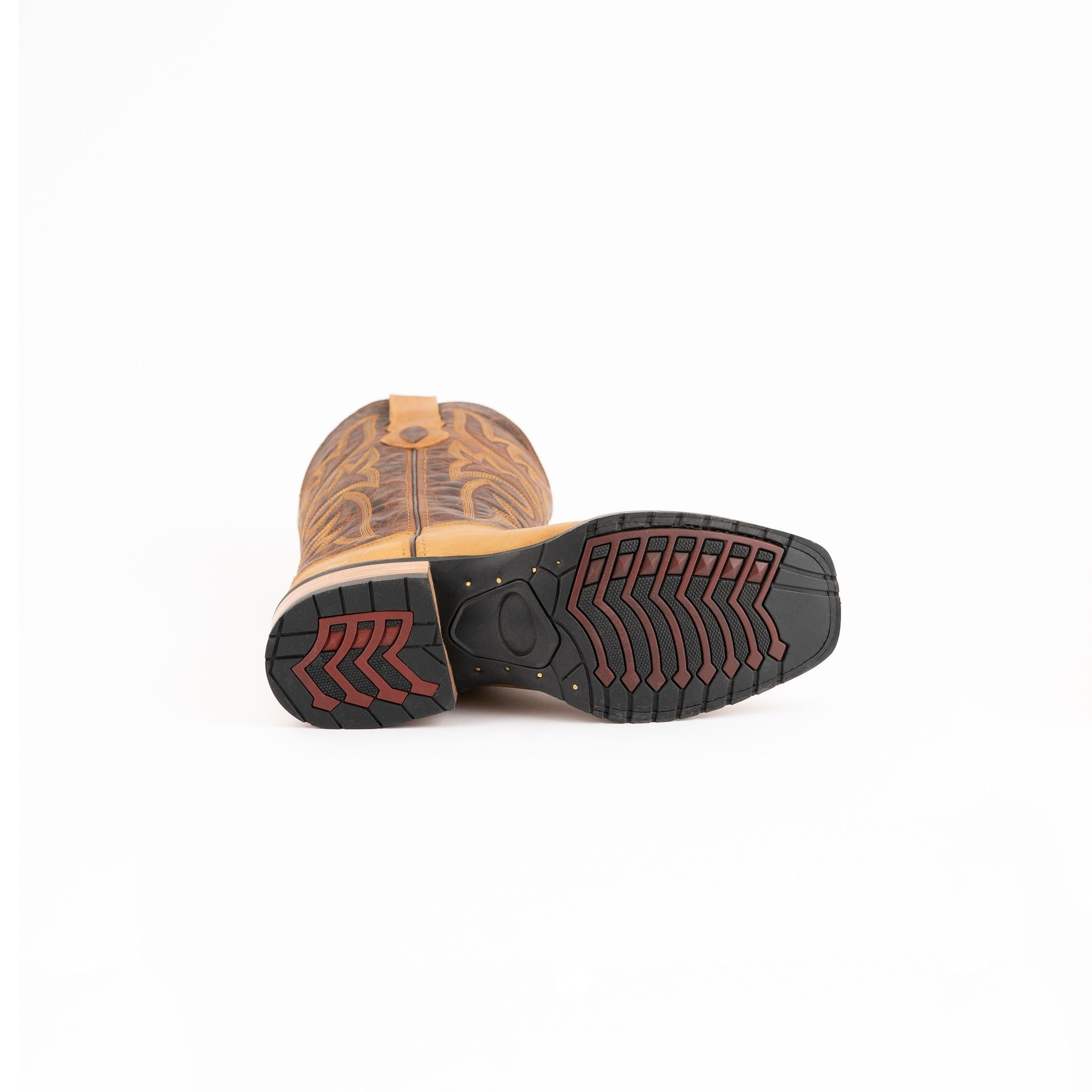 Men's Ferrini Kingston Leather Boots Handcrafted Tan - yeehawcowboy