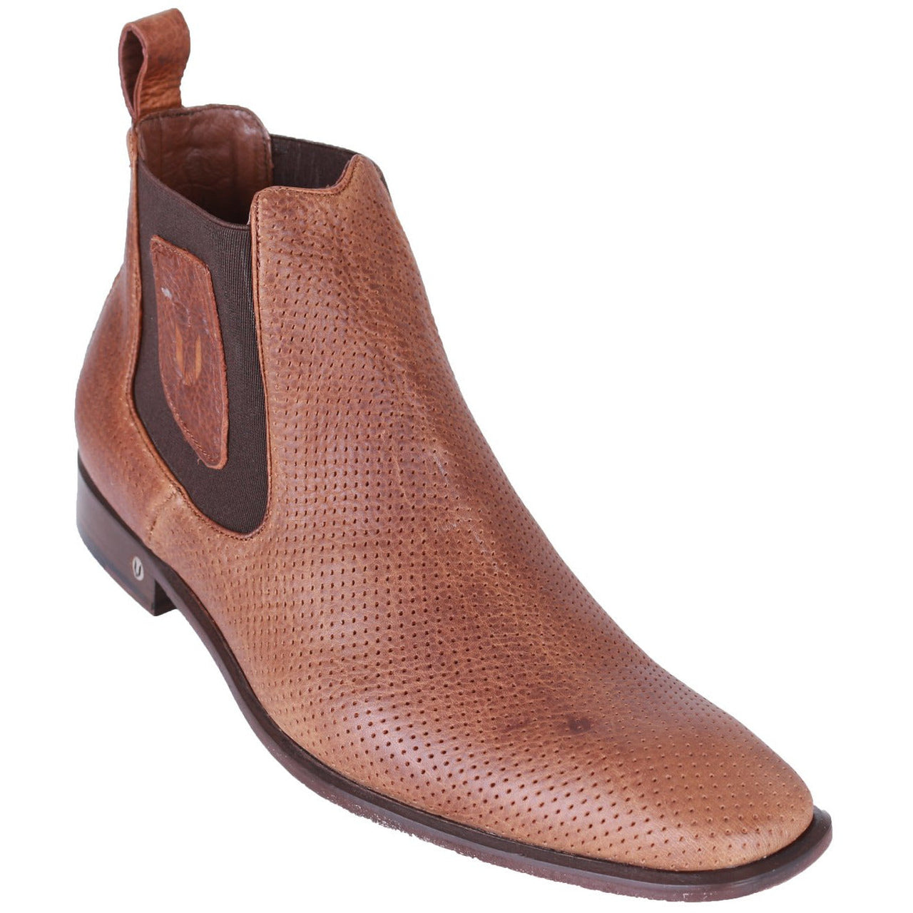 Men's Vestigium Rage Chelsea Leather Boots Handcrafted Honey - yeehawcowboy