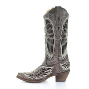 Women‚Äôs Corral Western Boots Handcrafted Brown - yeehawcowboy