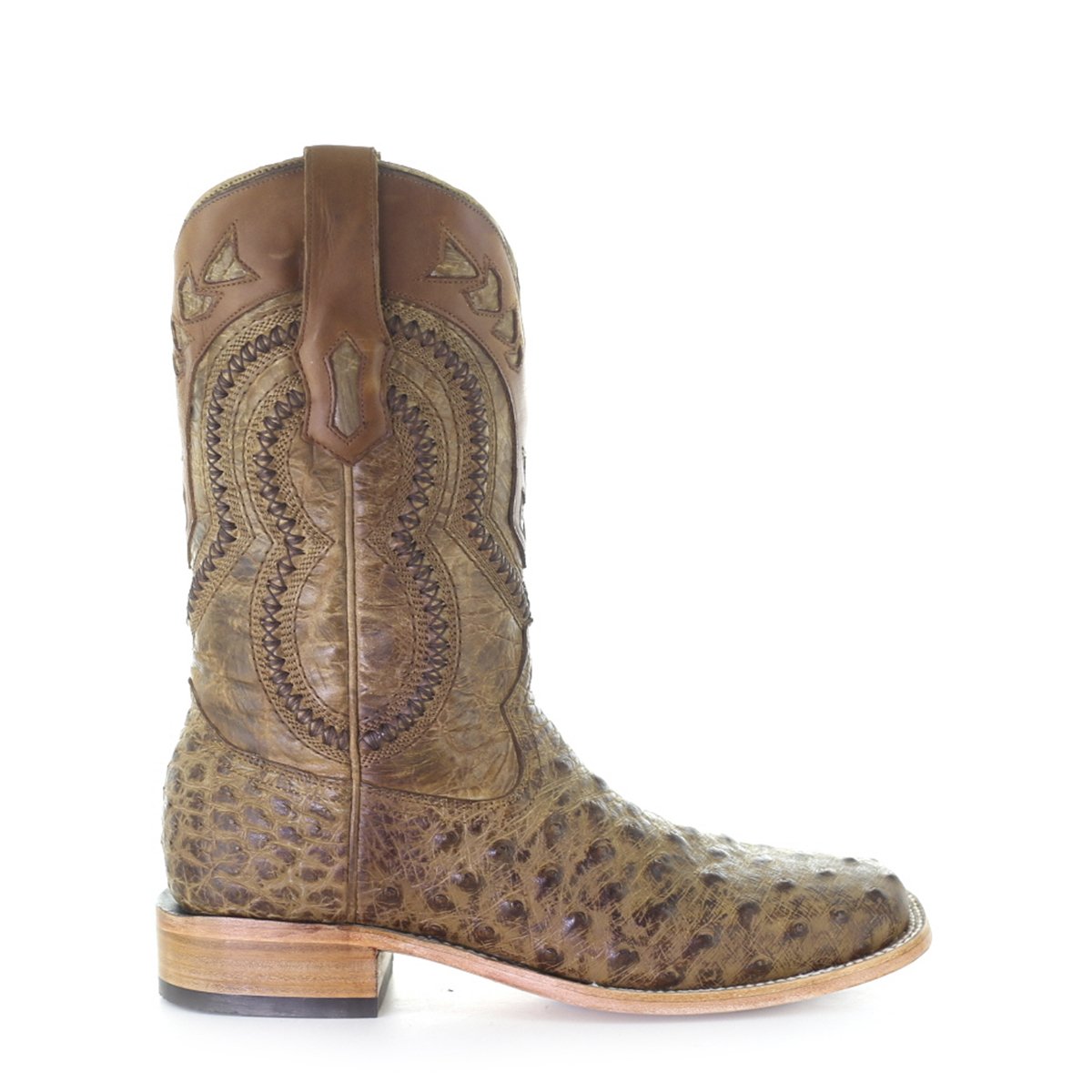 Men's Corral Ostrich Boots Handcrafted Oryx - yeehawcowboy