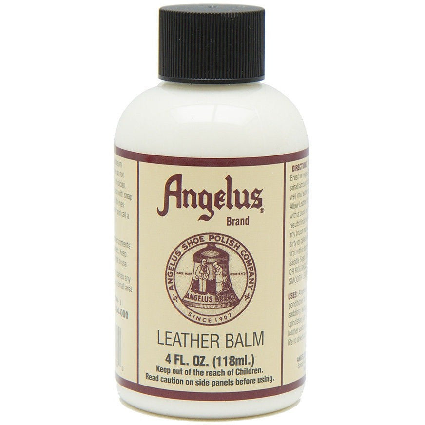 Angelus Leather Balm Cleaner, Conditioner, Polisher, Preserver - yeehawcowboy