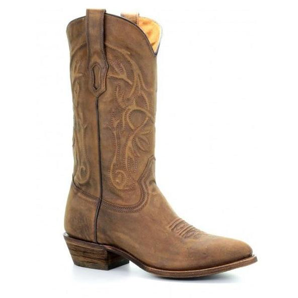 Men‚Äôs Corral Western Boots Handcrafted Tan - yeehawcowboy
