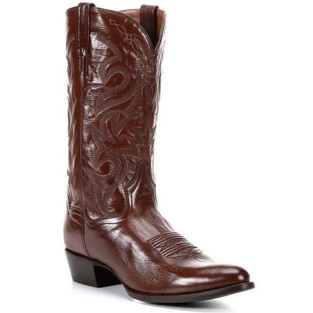 Men‚Äôs Dan Post Milwaukee Genuine Leather Handmade Cowboy Boots Antique Tan - yeehawcowboy