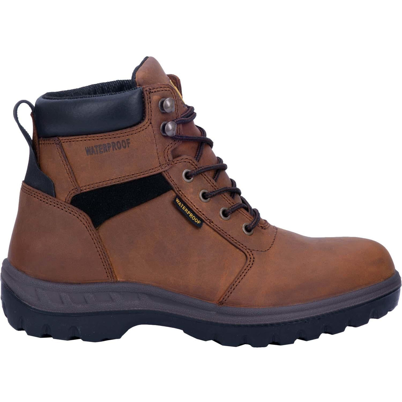 Men‚Äôs Dan Post Burgess Waterproof Steel Toe Work Boots Tan - yeehawcowboy