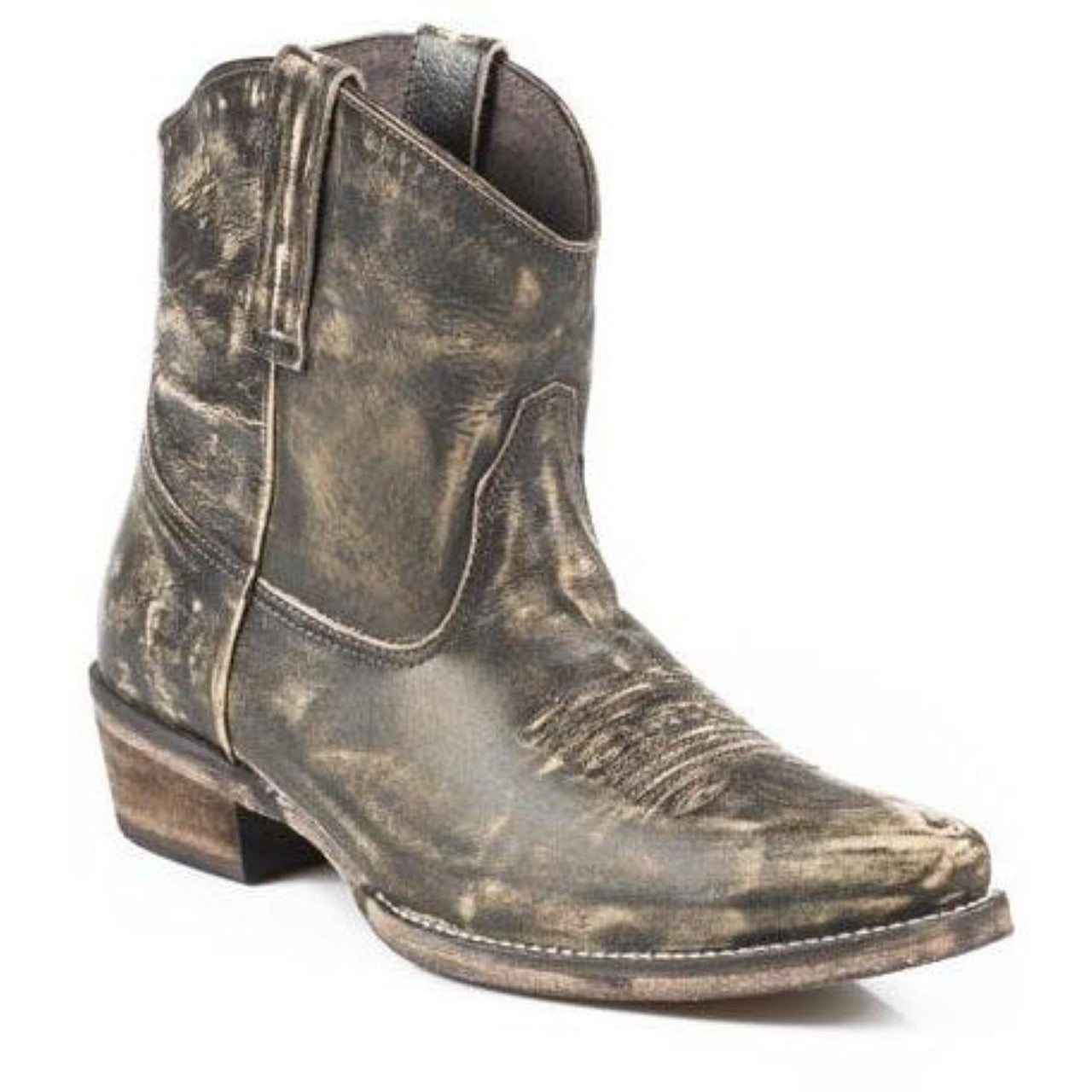 Women‚Äôs Roper Dusty  Boots Handcrafted Brown - yeehawcowboy