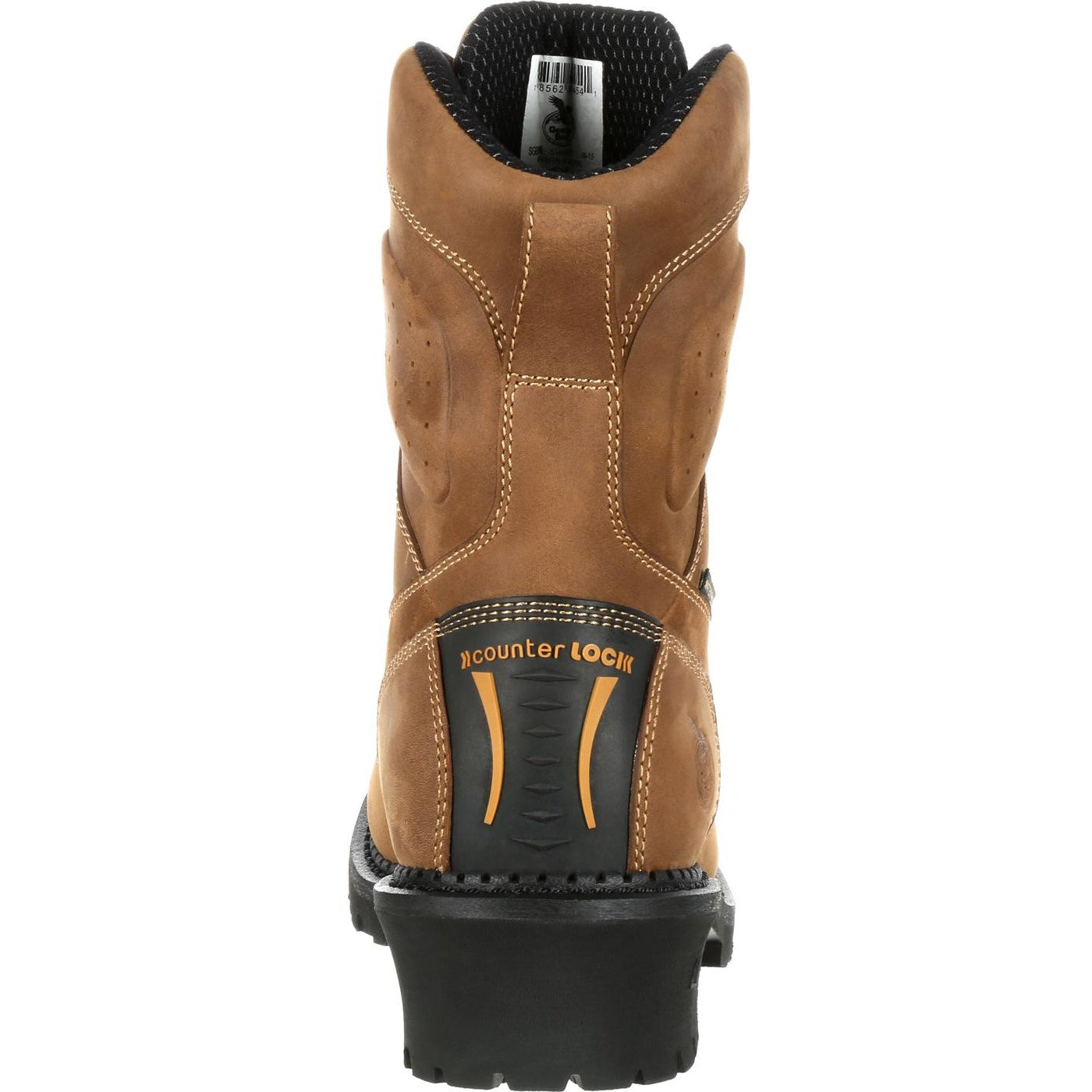 Men's Georgia Boots Comfort Core Logger Composite Toe Waterproof Work Boots Brown - yeehawcowboy