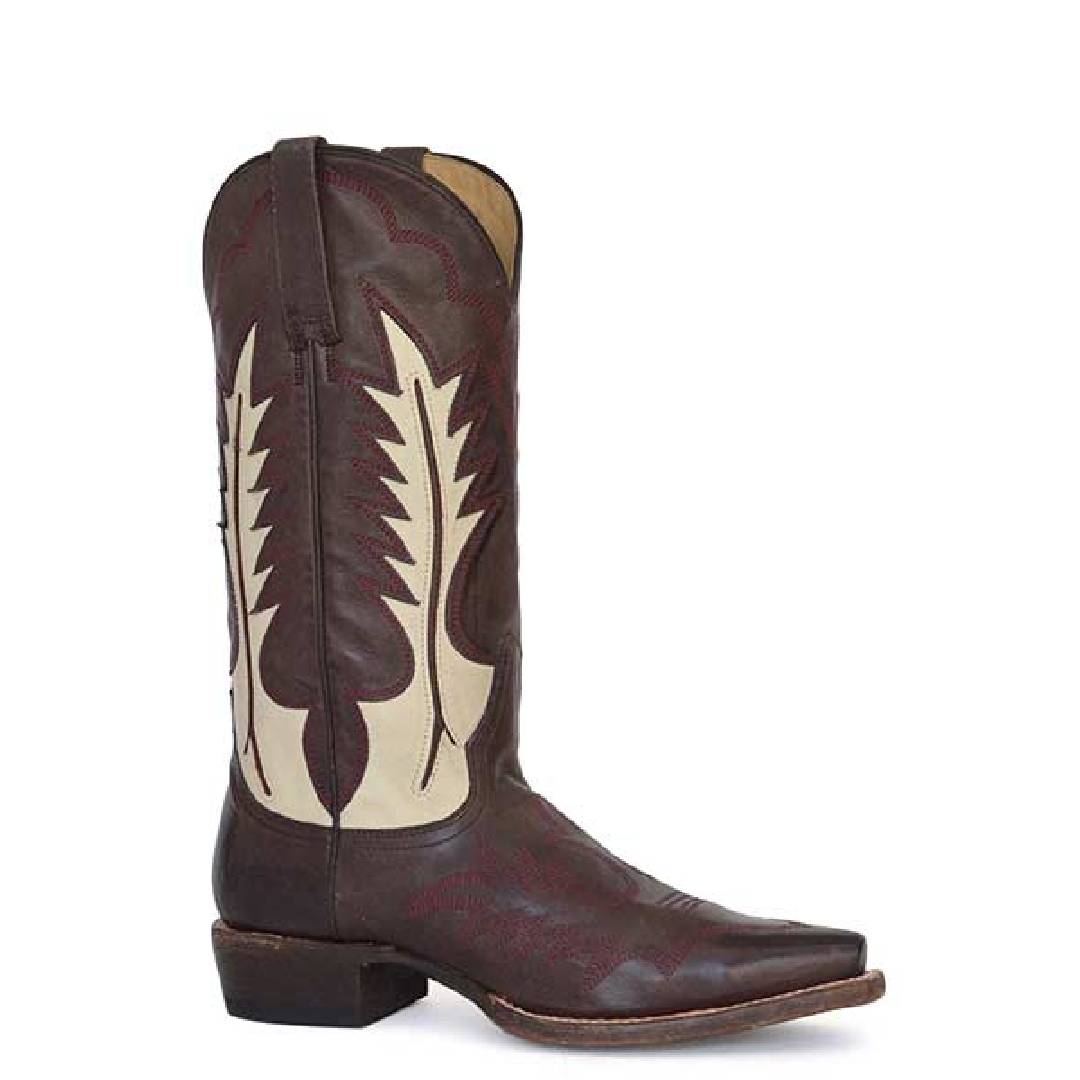 Women's Stetson Dani Boots Handcrafted Brown - yeehawcowboy