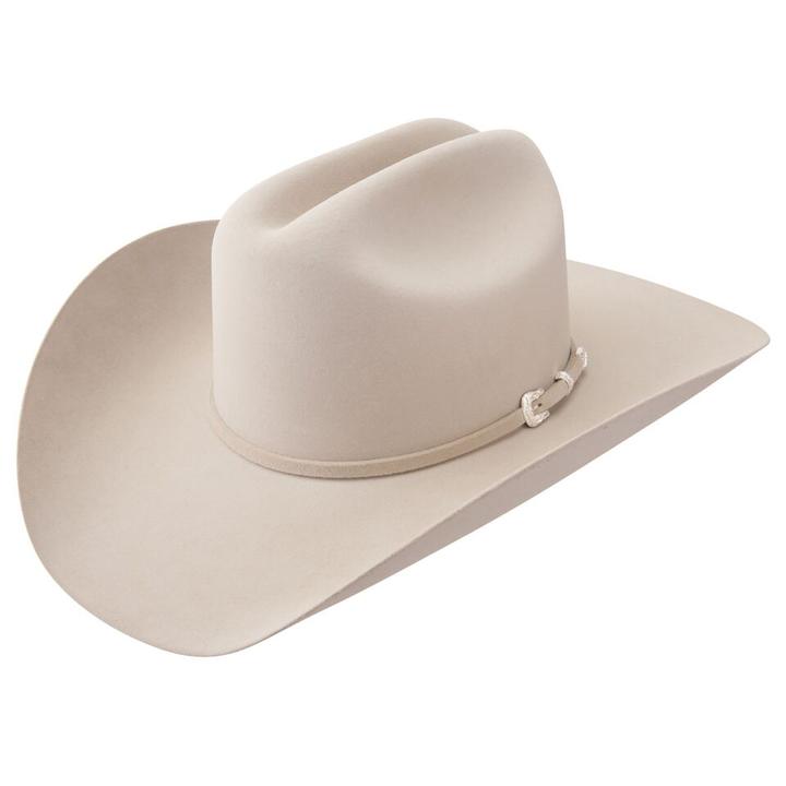 5X Stetson Lariat Felt Cowboy Hat Silver belly - yeehawcowboy