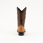 Men's Ferrini Kingston Leather Boots Handcrafted Tan - yeehawcowboy