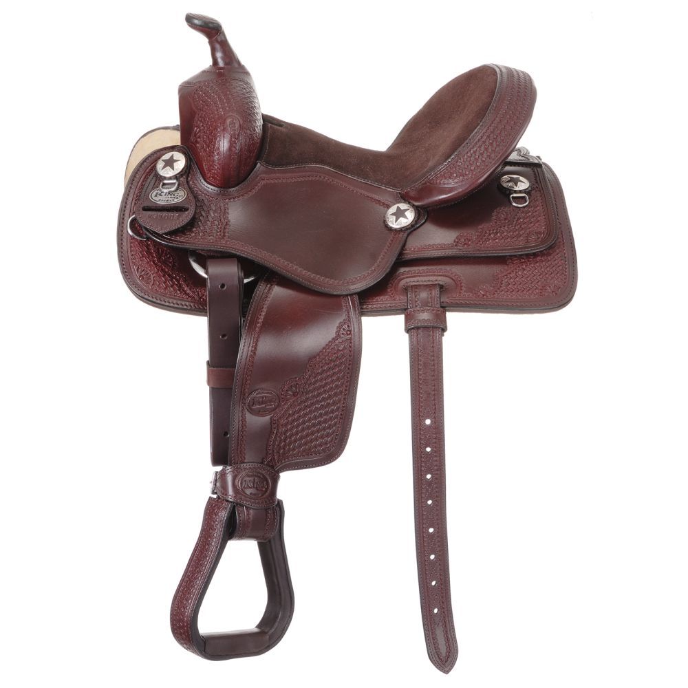 King Series Youth All Around Trail Saddle Option For Package - yeehawcowboy