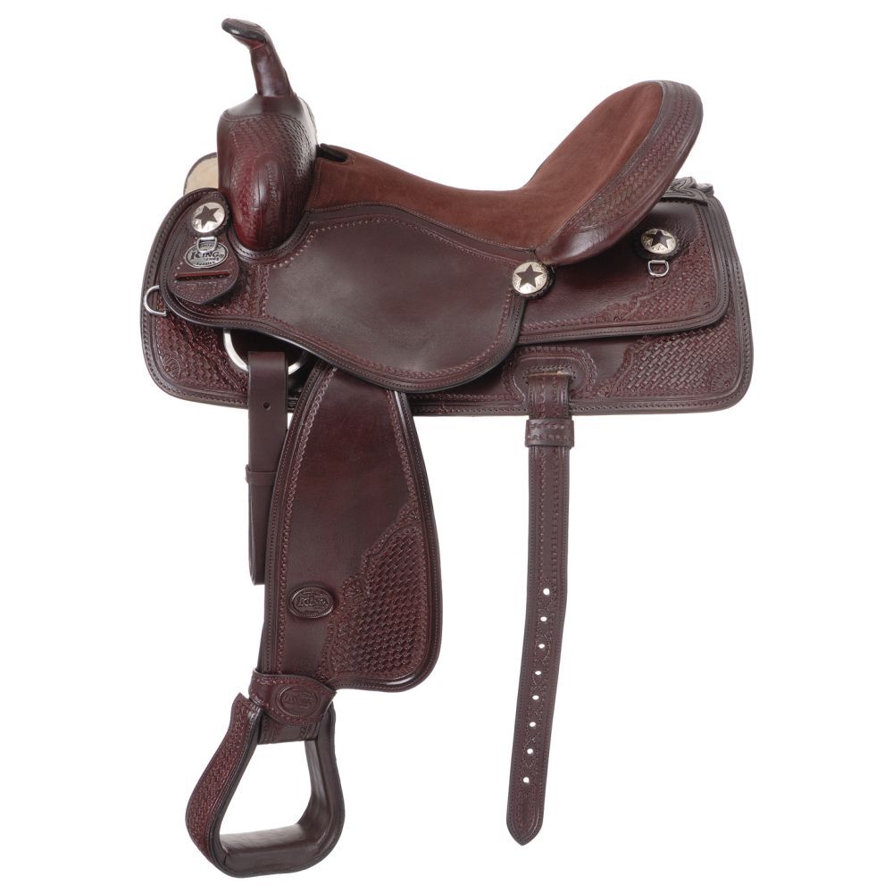 King Series All Around Trail Saddle Option For Package - yeehawcowboy