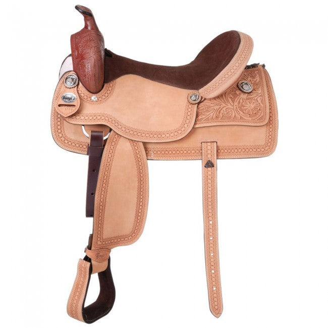 King Series Youth Harris Trail Saddle Option For Package - yeehawcowboy