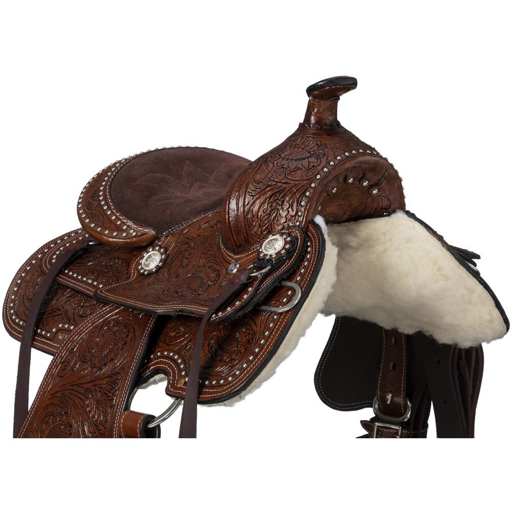 King Series Youth Braden Trail Saddle Option For Package - yeehawcowboy