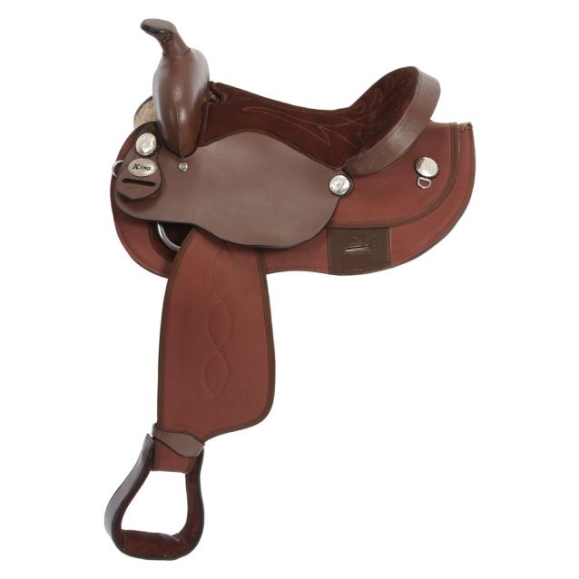 King Series Youth Krypton Round Skirt Saddle Option For Package - yeehawcowboy