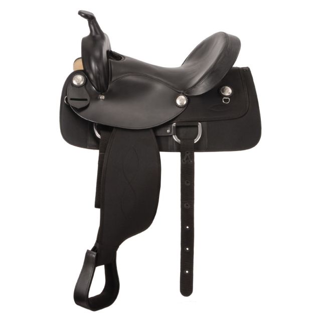 King Series Synthetic Gaited Trail Saddle Option For Package - yeehawcowboy