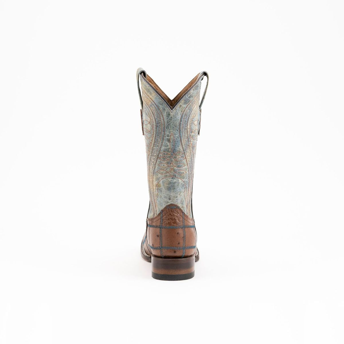 Men's Ferrini Pinto Ostrich Boots Handcrafted Kango - yeehawcowboy