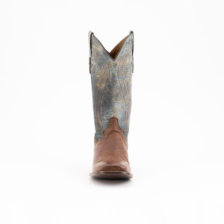 Men's Ferrini Morgan Smooth Ostrich Boots Handcrafted Kango - yeehawcowboy