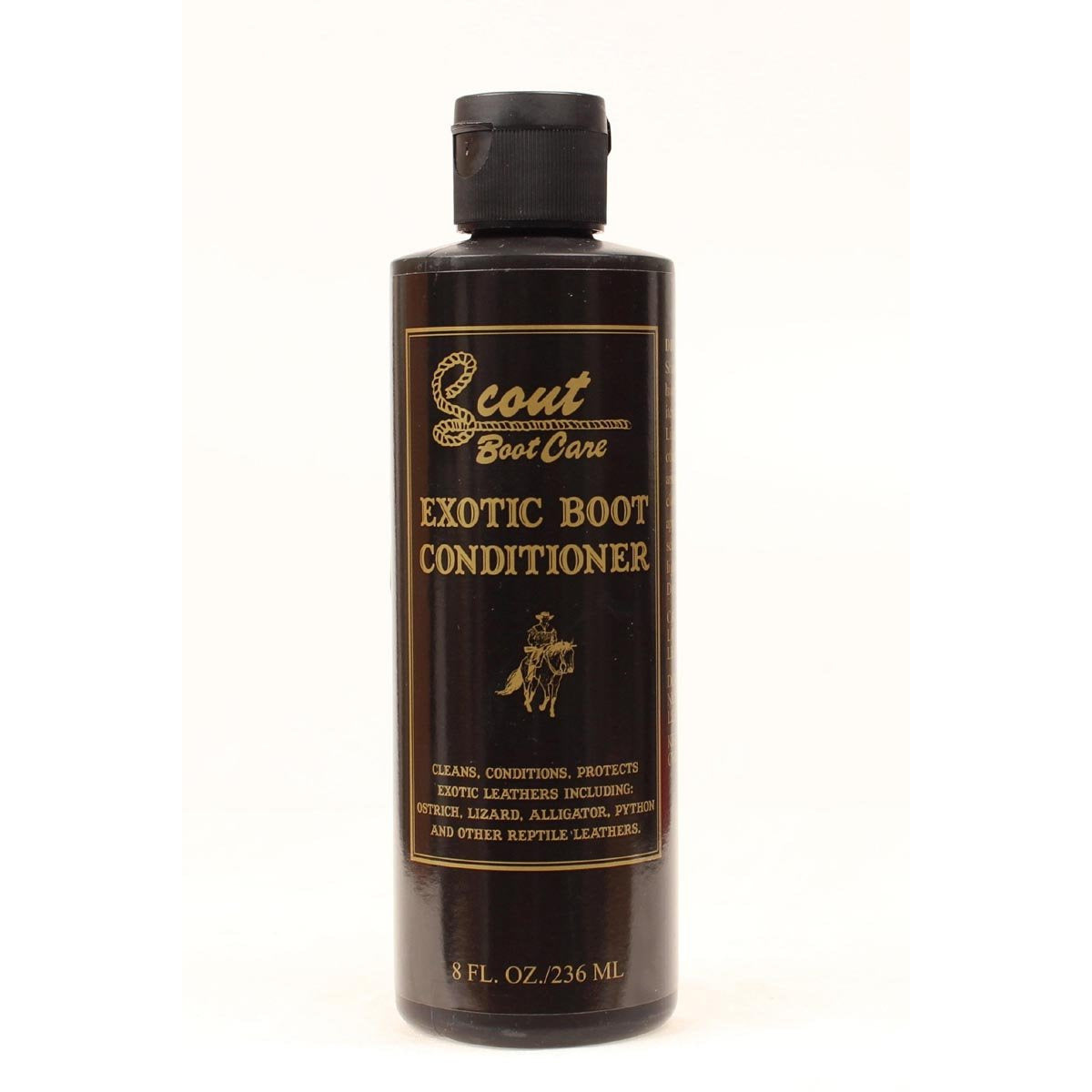 Scout Boot Care Exotic Skin And Reptile Cleaner Conditioner Preserver Lotion - yeehawcowboy